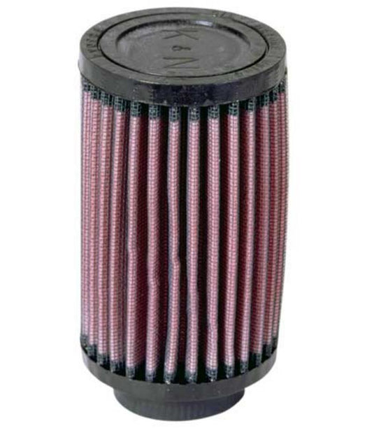 K&N Engineering RU-0210 Universal Round Straight Air Filter - Rubber End Cap