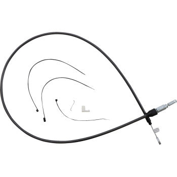 Magnum 423420HE Alternate Length Black Pearl Quick Connect Braided Upper Clutch Cable - 54in.