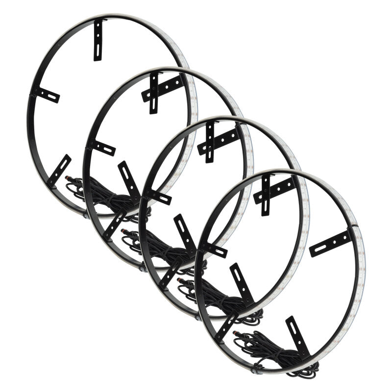 Load image into Gallery viewer, Oracle Lighting 4238-BC2 ORL LED Wheel Rings
