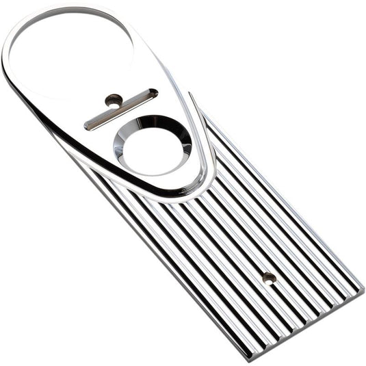Joker Machine 04-20-3 Full Length-Style Finned King Dash Cover - Chrome
