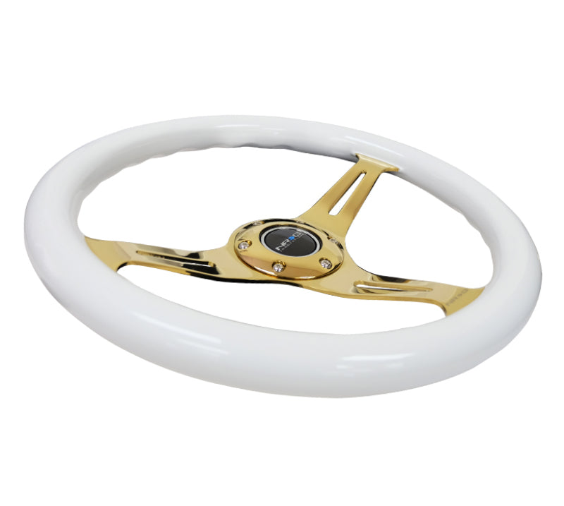 Load image into Gallery viewer, Nrg ST-015CG-WT NRG Steering Wheels - Classic
