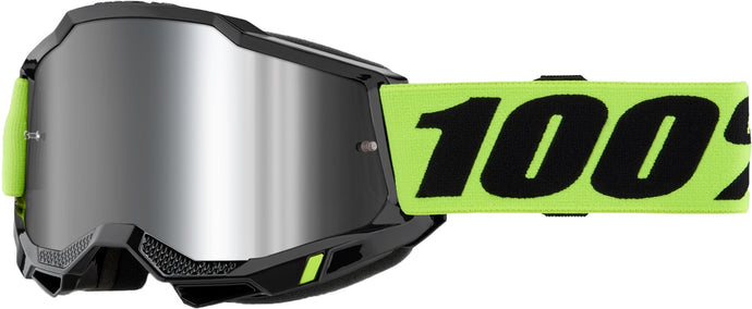 Neon Yellow / Mirror Silver Lens