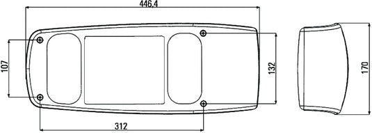 Hella 007502217 HELLA Vision Plus Head Lamp