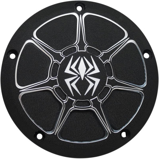 Rekluse RMS-0515004 Derby Clutch Covers - Wrinkle Black