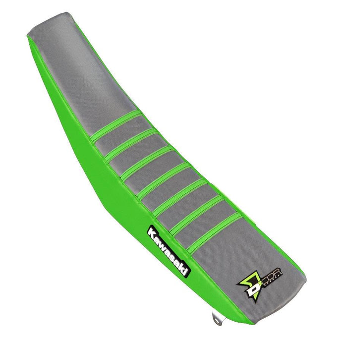 Dcor 30-20-458 Factory Reinforced Seat Cover - Green/Gray/Green Ribs