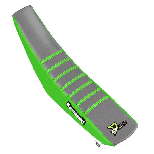 Dcor 30-20-458 Factory Reinforced Seat Cover - Green/Gray/Green Ribs