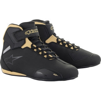 Load image into Gallery viewer, Alpinestars Sektor Womens Shoes (6.5, Black Champagne)
