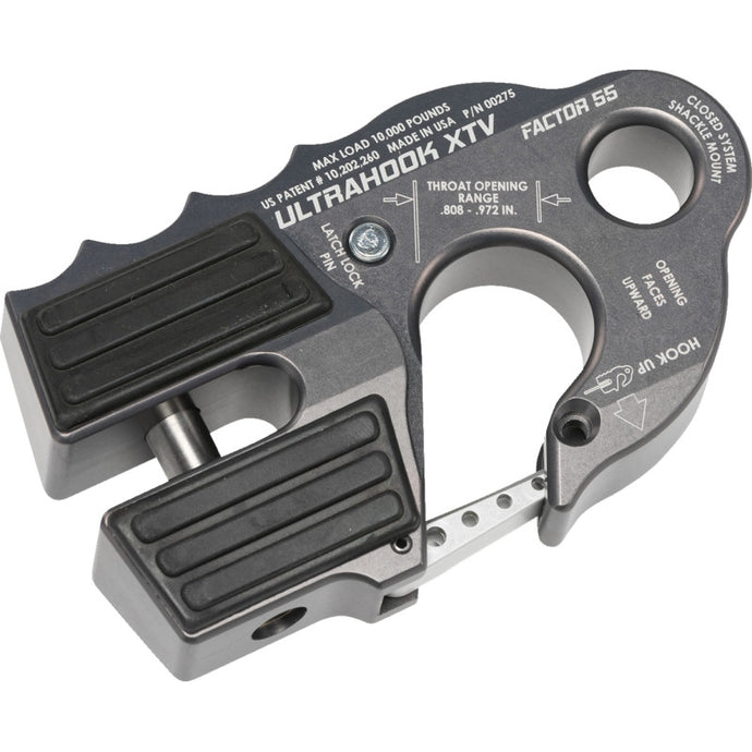 Factor 55 00275-06 Ultrahook XTV - Gray