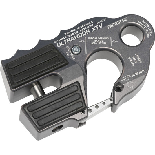 Factor 55 00275-06 Ultrahook XTV - Gray