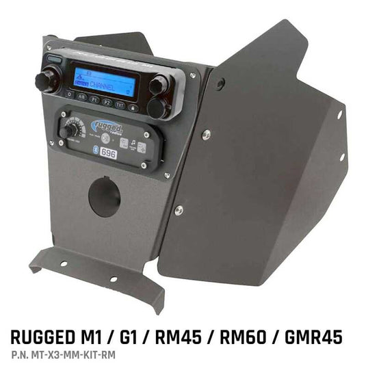 Rugged Radios MT-X3-MM-KIT-RM RGD Can-AM Mounts