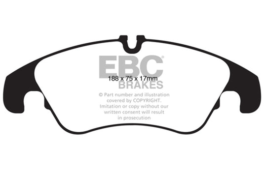 Ebc DP42022R EBC Yellowstuff Brake Pad Sets
