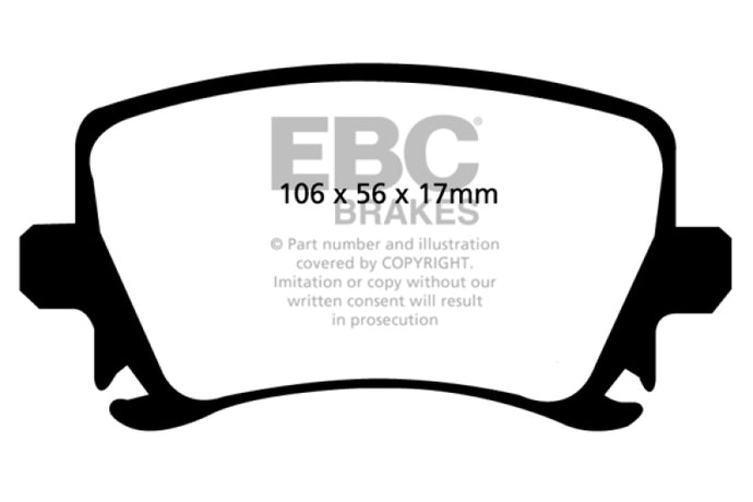 Ebc DP21518 EBC Greenstuff Brake Pad Sets