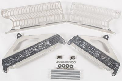 Unabiker YYZ250F6-A Radiator Guards - Natural