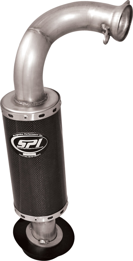 Straightline Performance 132-127 Lightweight Carbon Stainless Silencer