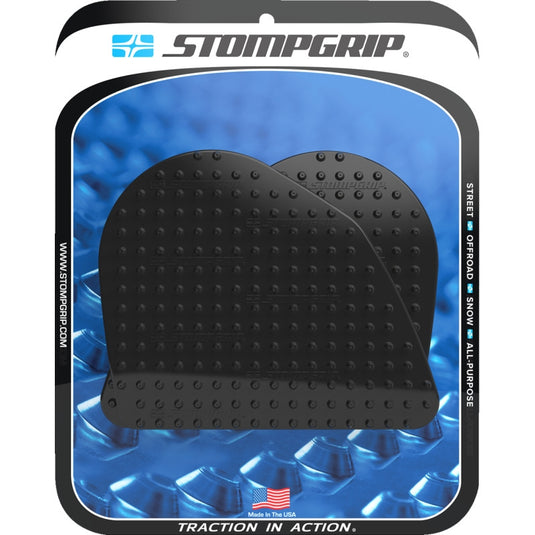 Stompgrip 55-10-0198B Volcano Profile Traction Tank Grip - Street - Black