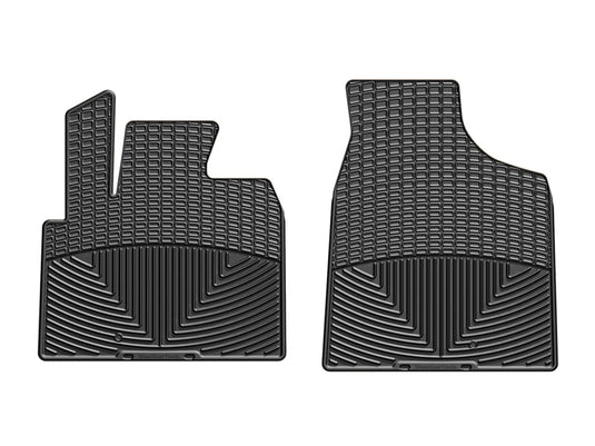 Weathertech W340 WT Rubber Mats - Front - Blk