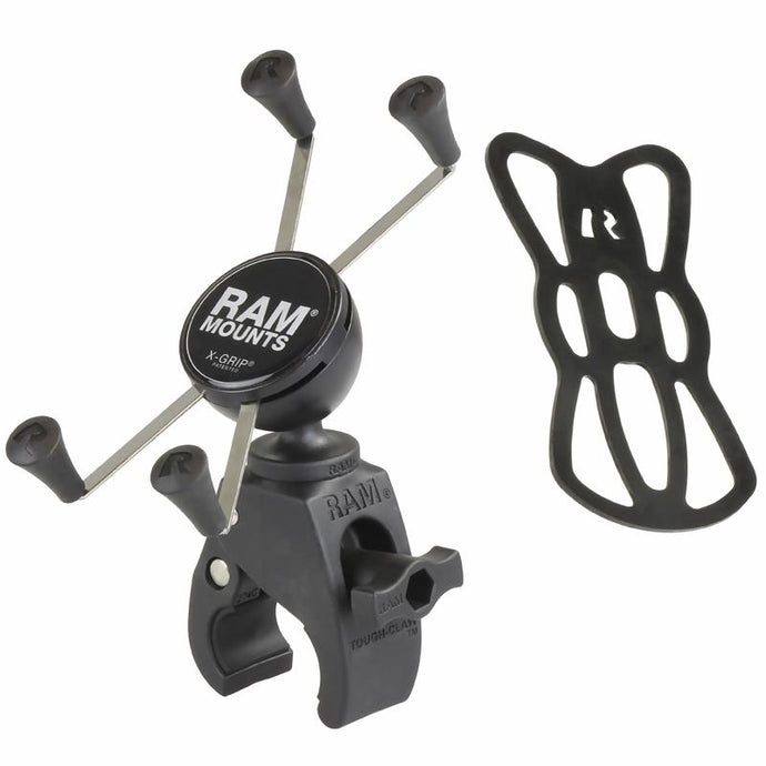 Ram Mounts RAM-HOL-UN10-400U RAM Tough Claw Mount with Universal X-Grip Large Phone Cradle