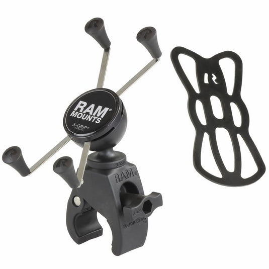 Ram Mounts RAM-HOL-UN10-400U RAM Tough Claw Mount with Universal X-Grip Large Phone Cradle