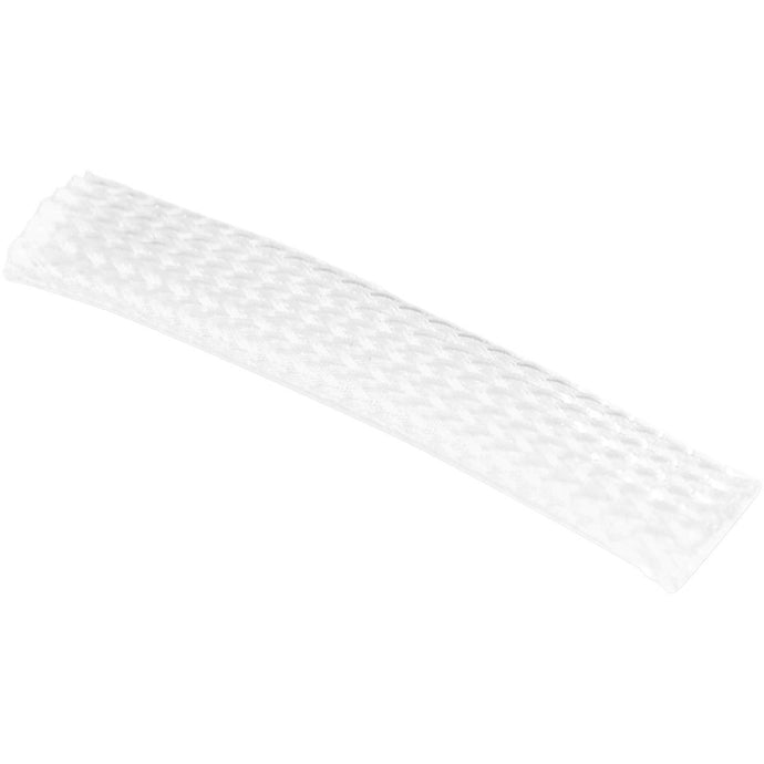 Namz NBFS-WH Braided Flex Sleeving - White