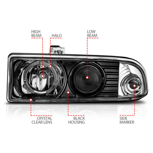 Anzo 111015 ANZ LED/Projector Headlights