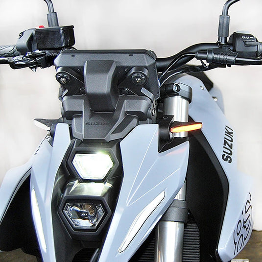 New Rage Cycles GSX8S-FB Front Turn Signals