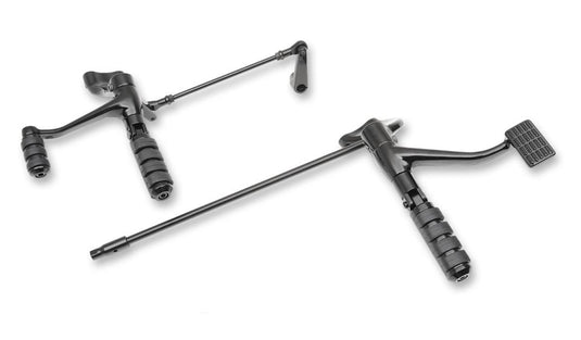 Drag Specialties 1622-0487 Sportster Forward Control Kit - Standard - Black