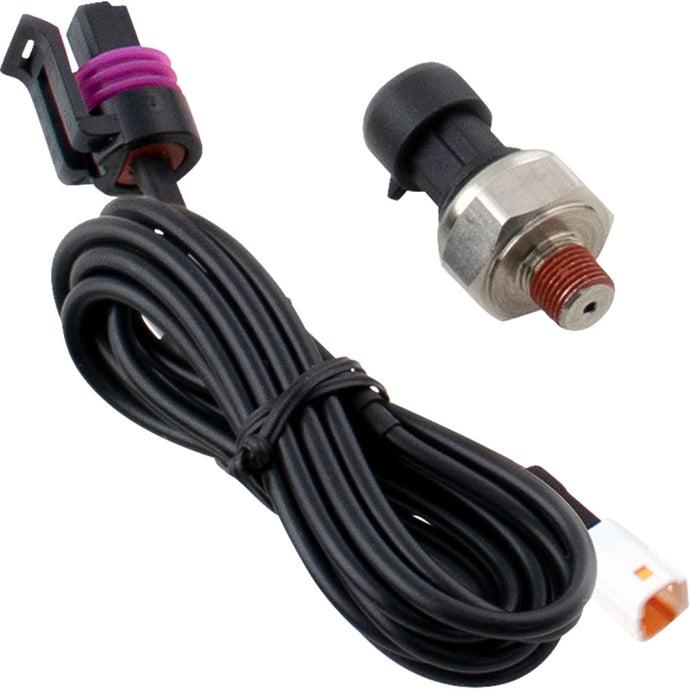 Koso North America BZ012000 HD-03 Series Complete Gauge Kit - Optional Air Suspension Pressure Sensor