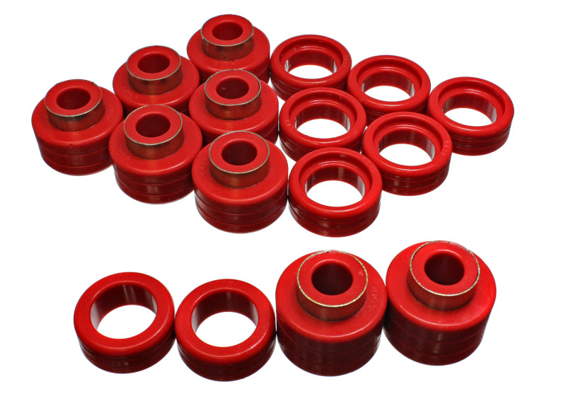 Load image into Gallery viewer, Energy Suspension 3.4122R ES Body Mounts - Red
