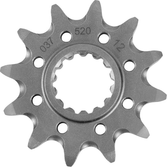 Moto-Master 610371112 Steel Front Sprocket - 12T (Natural)