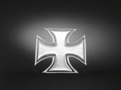 Highway Hawk HH-51-39952 3-D Sticker - Gothic Cross - 10 x 10cm