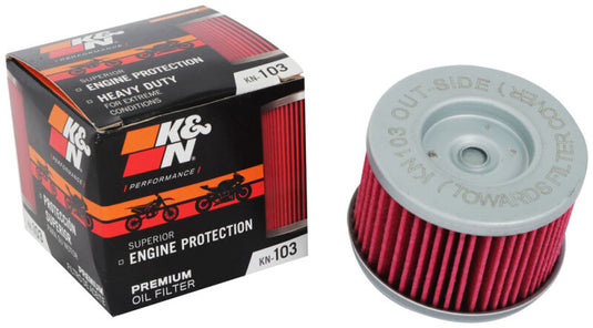 K&N Engineering KN-103 KN Motorcycle Direct Fit Air Filters