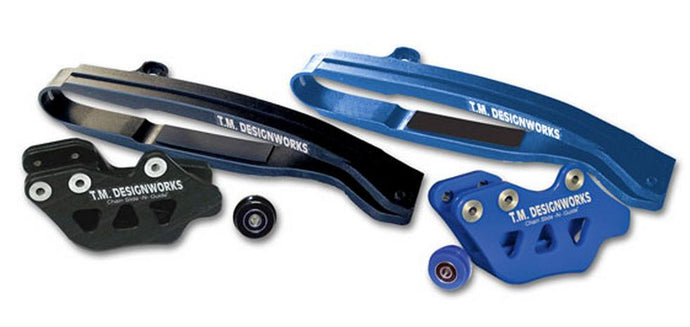 T.M. Designworks YCP-K10-BU Baja-Rally Chain Slide-N-Guide Kit - Blue