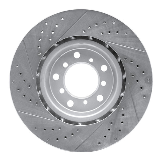 R1 Concepts 830-31054D RNC Geo-Carbon Rotor - Drill & Slot
