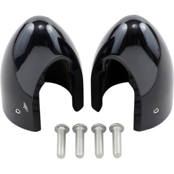 Baron Custom Accessories BA-7800B Fork Bullets/Axle Nut Covers