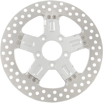 Performance Machine 0133-1802FRMS-CH Formula 11.8in. Two Piece Brake Rotor - Chrome