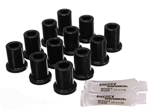 Energy Suspension 8.2105G ES Spring/Shackle Bush - Black