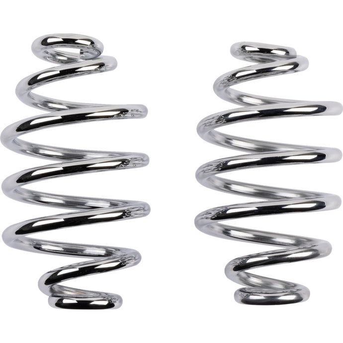 Drag Specialties 0820-0238 Chrome Seat Springs - 4in.