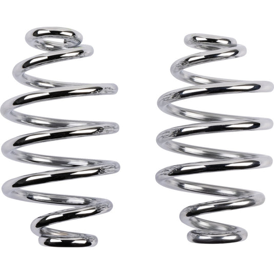 Drag Specialties 0820-0238 Chrome Seat Springs - 4in.