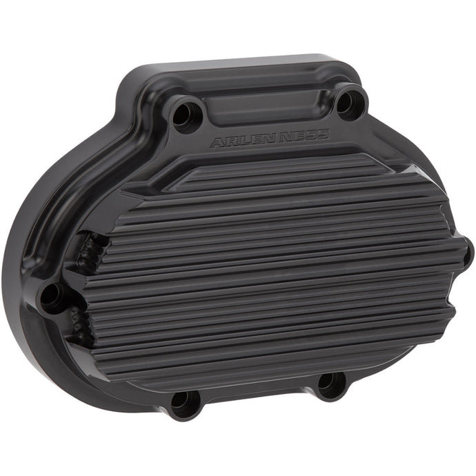 Arlen Ness 03-814 10-Gauge Transmission Side Cover - Black Anodized