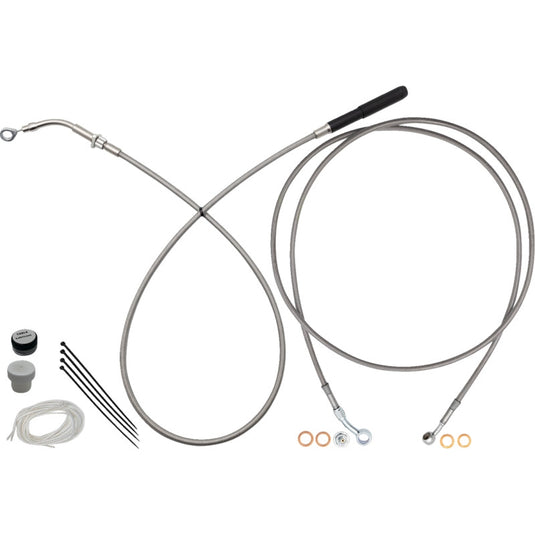 Fat Baggers, Inc. 219914 EZ Install Upper Clutch Cable Kit - 14in. - Stainless