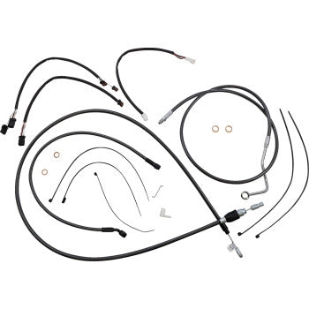 Magnum 4871151 Black Pearl Handlebar Installation Kit for 12in-14in. Ape