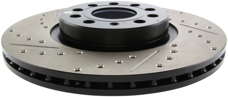 Load image into Gallery viewer, Stoptech 127.33098R ST Slot &amp; Drill Brake Rotors
