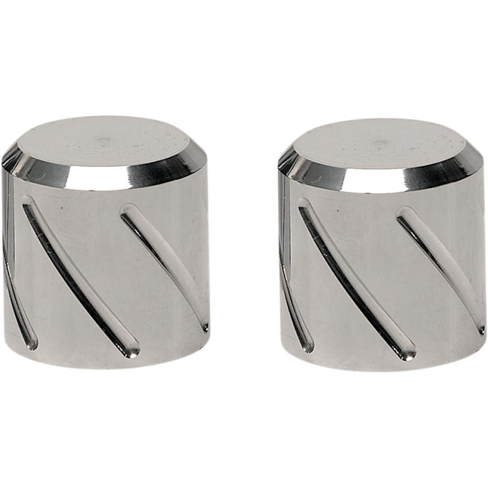 Pro Pad DSC-SPRL-SC Billet Docking Station Chrome Spiral Cover - 2pc. Short