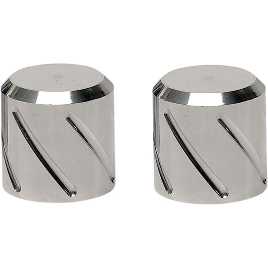 Pro Pad DSC-SPRL-SC Billet Docking Station Chrome Spiral Cover - 2pc. Short