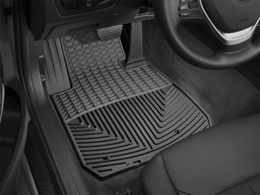 Weathertech W267 WT Rubber Mats - Front - Blk