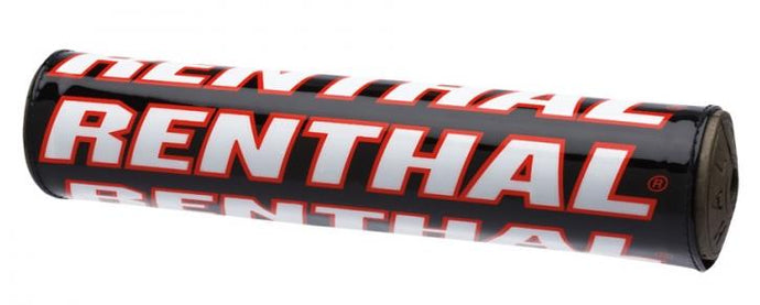 Renthal P300 SX Crossbar Pad - 8in. - Black/Red