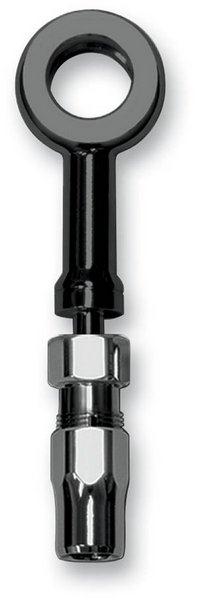 Magnum 492100 Build Your Own Brake Line - 10mm 180 Degree Black Chrome Banjo w/ Stainless Fittings