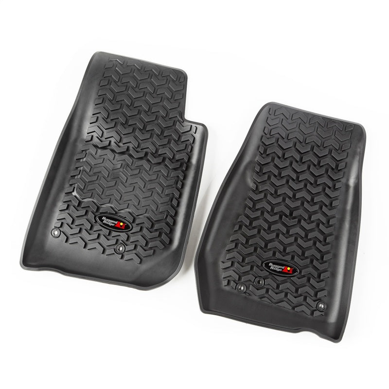 Load image into Gallery viewer, Rugged Ridge 12988.04 RUG Floor Liners - Black
