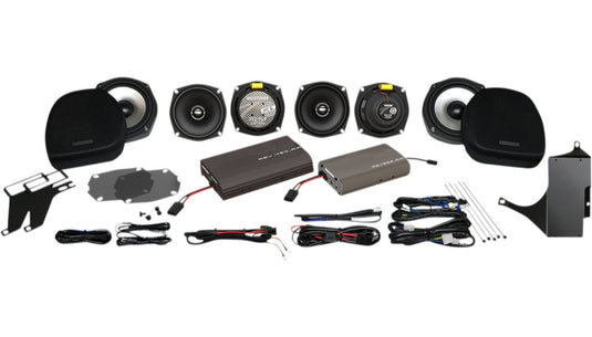 Hogtunes ULTRA 6 PACK-XL 425-Watt Amp - Six Speaker Kit