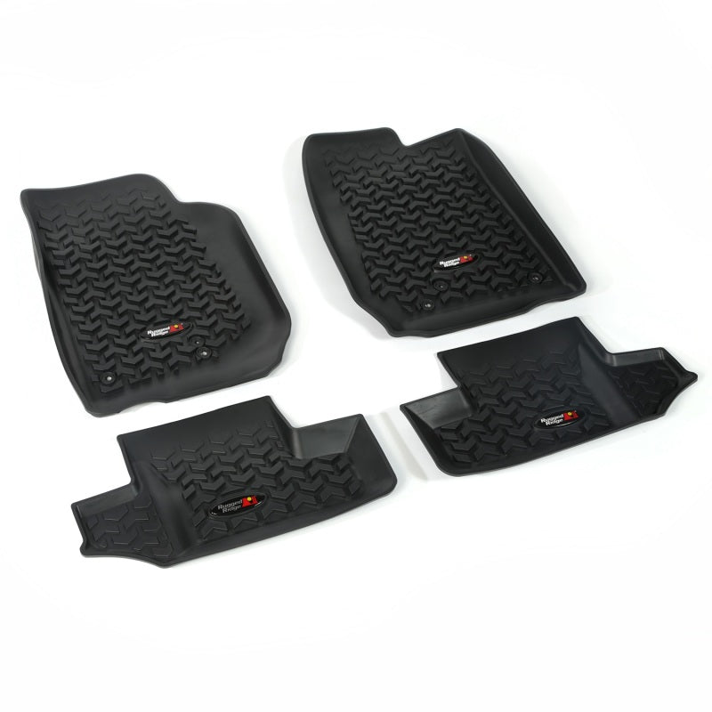 Load image into Gallery viewer, Rugged Ridge 12987.03 RUG Floor Liners - Black
